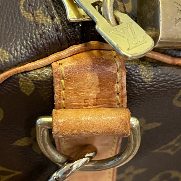 LOUIS VUITTON Keepall 50 Bandoulière Monogram - 💯 AUTHENTIC - M41416 - Picture 8 of 12